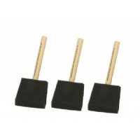 CHESTNUT Foam Brushes 3 x 75mm